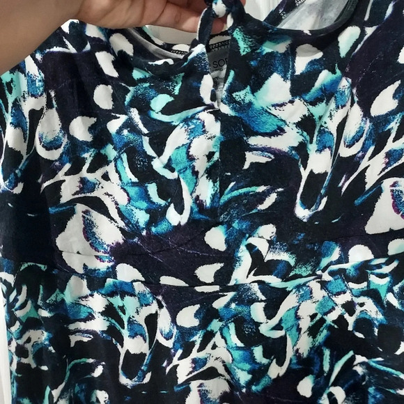 Torrid Babydoll Super Soft Tie-Front Off-Shoulder Top in Size 3 - 22/24 - Picture 6 of 12